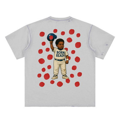 Hand-frayed Reversible T-shirt